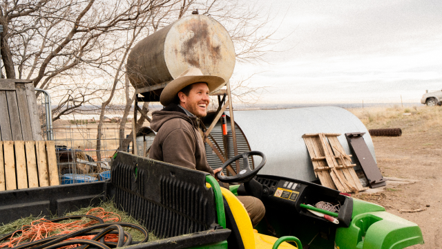 Eric Knutson, owner of Wild Nectar Farm