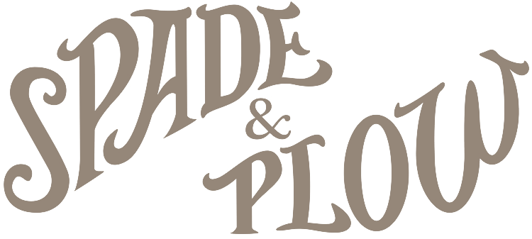 Logo for Spade & Plow, an Ambrook customer.